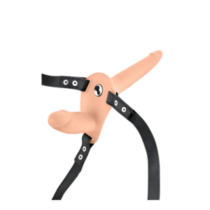 Strap on Fetish Tentation vibrante con batteria ricaricabile